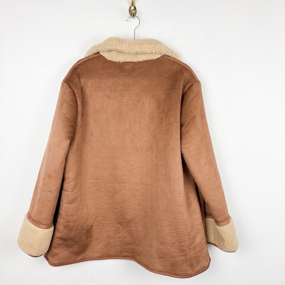 NWT Tuckernuck Stella Shearling Sherpa Lined Jacket Sz XXL - Picture 5 of 15